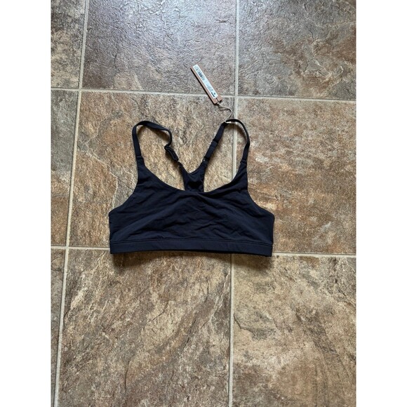 Skims Fits Everybody Racerback Bralette Onyx Small